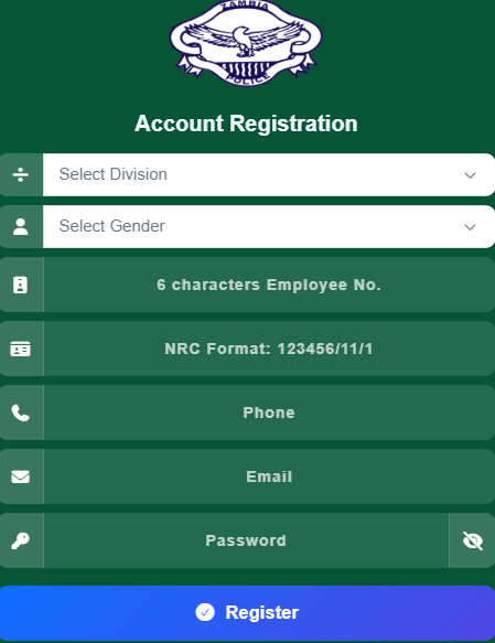 Registration Form